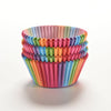 Rainbow color 100 pcs baking cupcake paper muffin cases