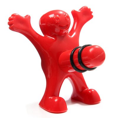 Creative Happy Red Man Beer Wine Opener