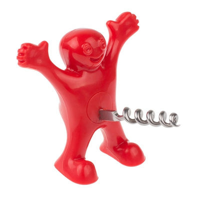 Creative Happy Red Man Beer Wine Opener