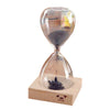 Magnetic Timer Sand Hourglass Home Decoration Iron Fillings