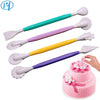 4pcs Fondant Cake Decorating Modelling Tools (8 Patterns Flower Decoration)