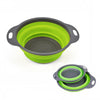 Collapsible Silicone Colander Folding Kitchen Strainer