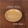 Wooden Flat Dishes