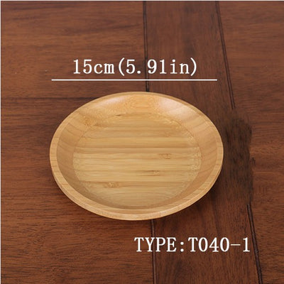 Wooden Flat Dishes