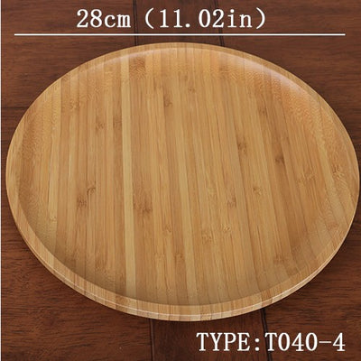 Wooden Flat Dishes