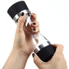 Manual 2 in 1 Hourglass Shape Dual Salt Pepper Mill Spice Grinder