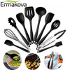 10 Pcs/Set Silicone Kitchen Utensils Set