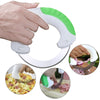 1pc Stainless Circular Cutter Rolling Vegetable Knife