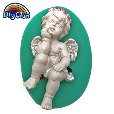 Cupid Little Angel molds cake decoration