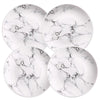 4 pcs Marble dinner plates