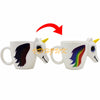 Cartoon Unicorn Discoloration Ceramic Coffee Cup