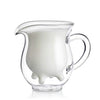 Vintage Double Wall Cow Milk Jug