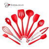 10 Piece Cooking Utensil Set Spatula, Spoon, Ladle, Spaghetti Server, Slotted Turner