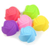 12pcs Silicone Mould Heart Cupcake