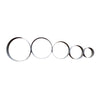 5Pcs Round Stainless Steel Cookie Mousse Cake Ring