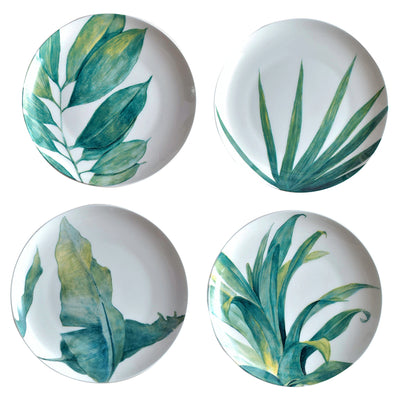 Plant Leaves  China Plate