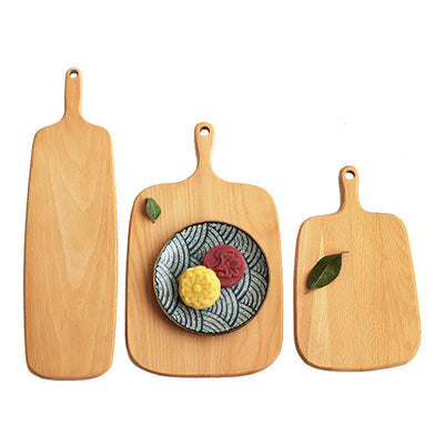 Eco Beech Gourmet Chopping Board With Handle