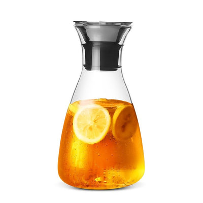 1500ML Glass Drip-free Carafe with Flip-top Lid