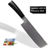 Damascus AUS-10 Knives Santoku Professional