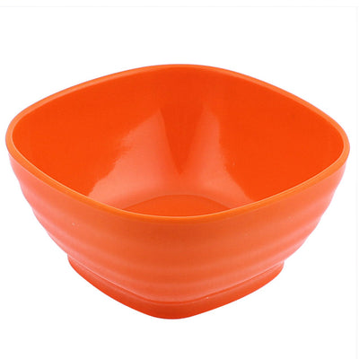 Plastic Square Soup/Cereal/Fruit/Salad Bowl