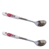 Stainless Steel Ceramic Handle Tea Spoon