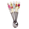 Stainless Steel Ceramic Handle Tea Spoon