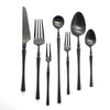 Black Cutlery Stainless Steel Set