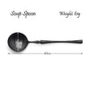 Black Cutlery Stainless Steel Set