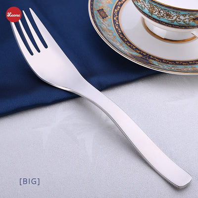 Beluga thick Long handle Stainless steel fork