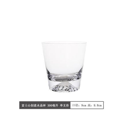 Pure manual glass water glass