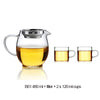 Heat-resistant Glass Kungfu Tea Fair Mug with Filter