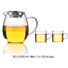 Heat-resistant Glass Kungfu Tea Fair Mug with Filter