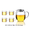 Heat-resistant Glass Kungfu Tea Fair Mug with Filter