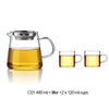 Heat-resistant Glass Kungfu Tea Fair Mug with Filter