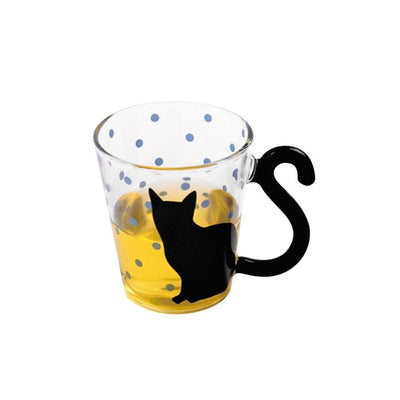 New Innovative Cute Cat Kitty Glass Mug