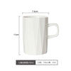 300cc Nordic contracted coffee mug white ceramic